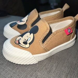 Zara Mickey Slip Ons